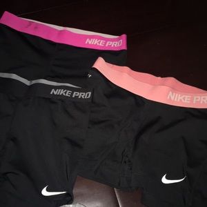 Nike pro shorts